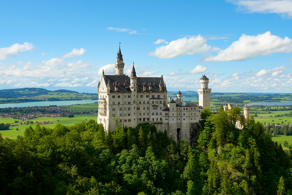 Castillo de Neuschwanstein, Baviera, Alemania