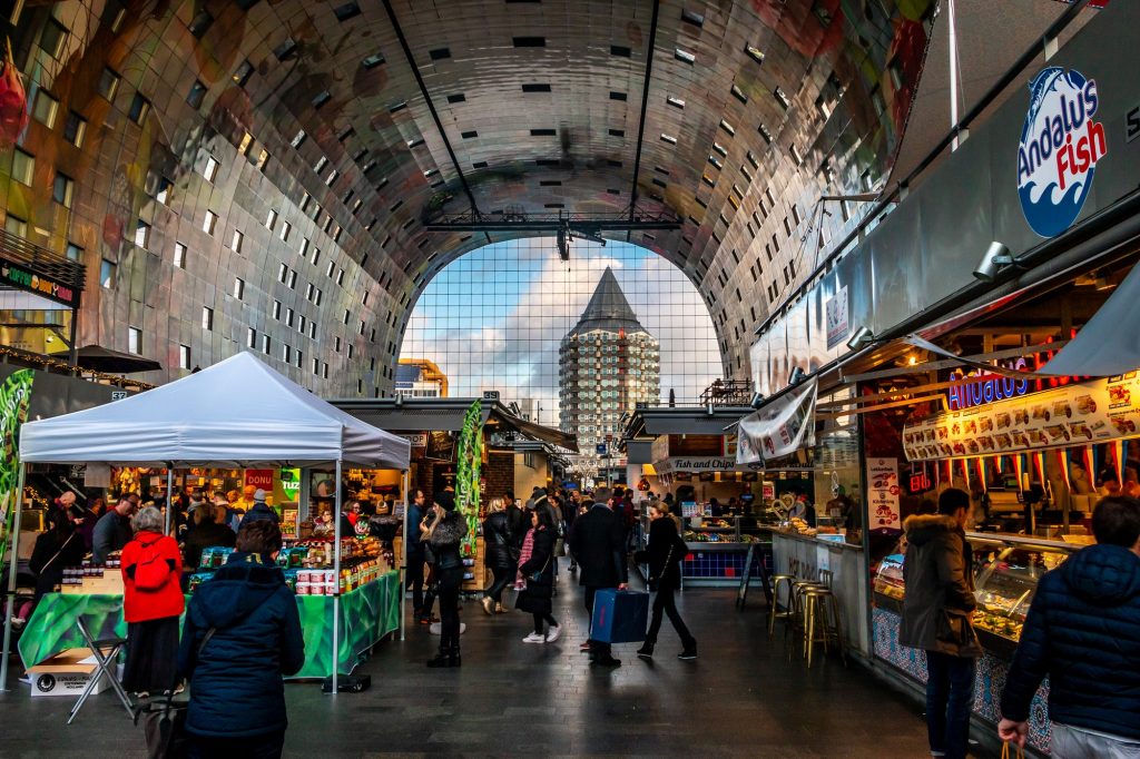 Mercado interior de Rotterdam