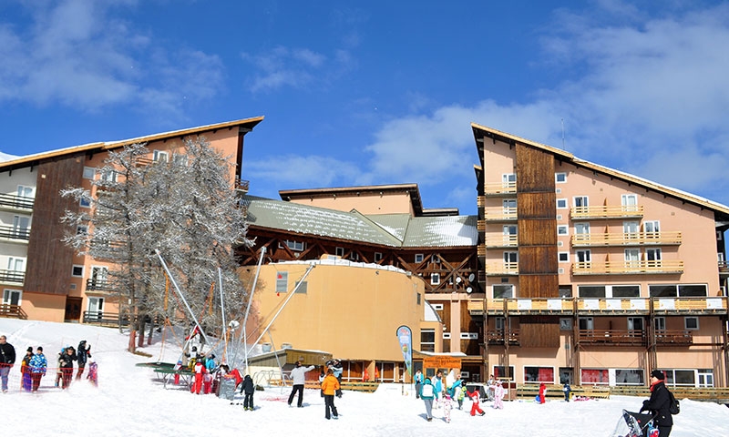 Esquiar en Risoul 1850 con la familia en los Alpes del Sur