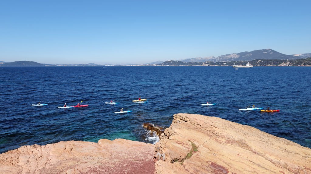 Kayak en Toulon