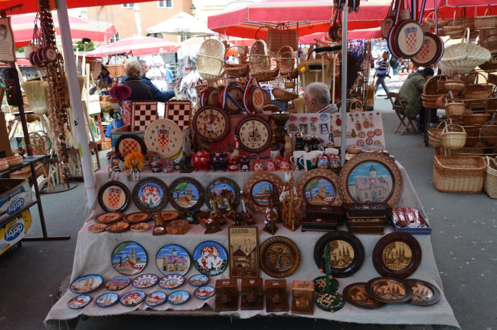 Mercado Dolac en Zagreb