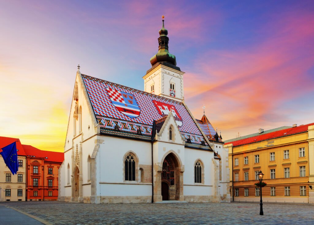 Iglesia de San Marcos en Zagreb