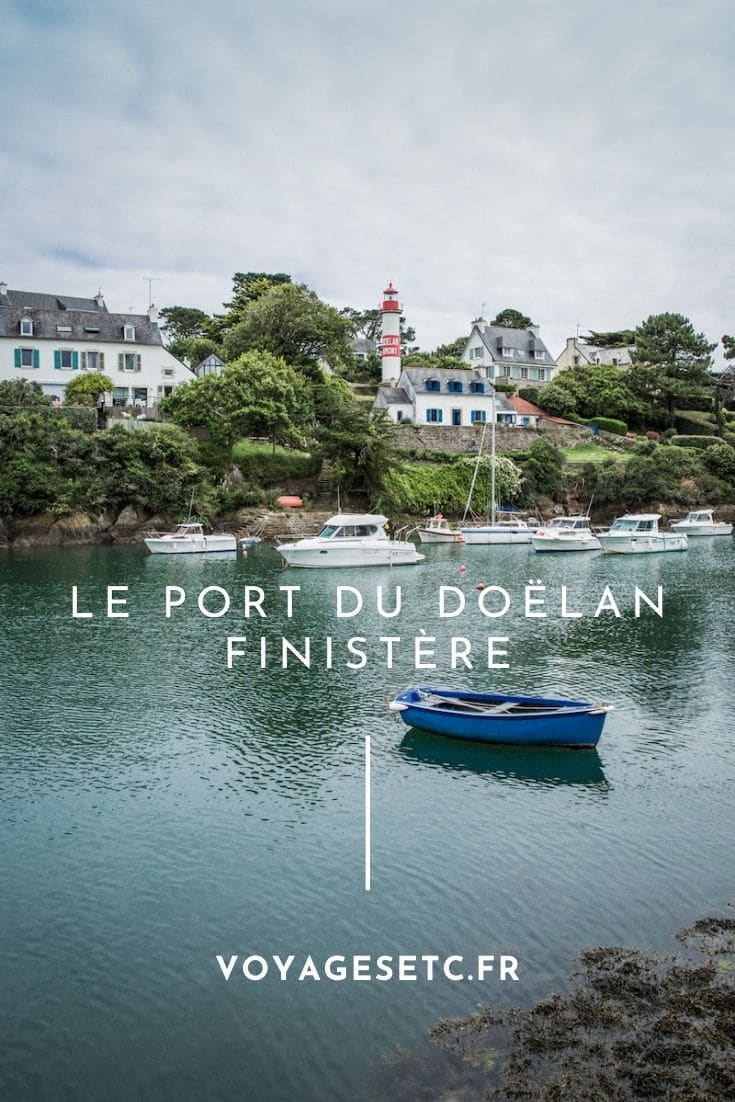 Doëlan, un pequeño puerto pintoresco en el sur de Bretaña