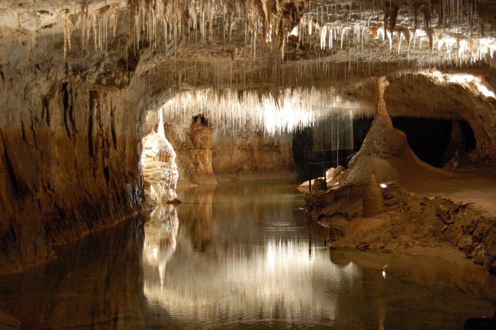 Cueva de Choranche en el parque natural de Vercors