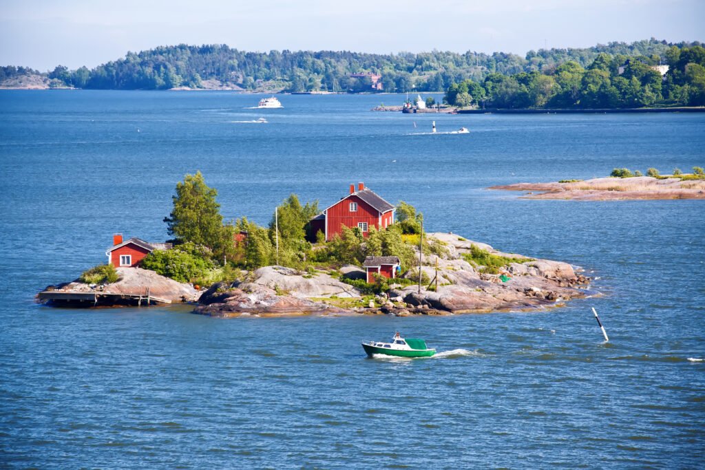 El archipiélago de Helsinki