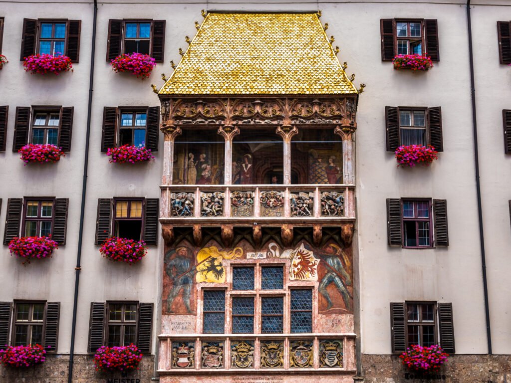El pequeño techo dorado de Innsbruck