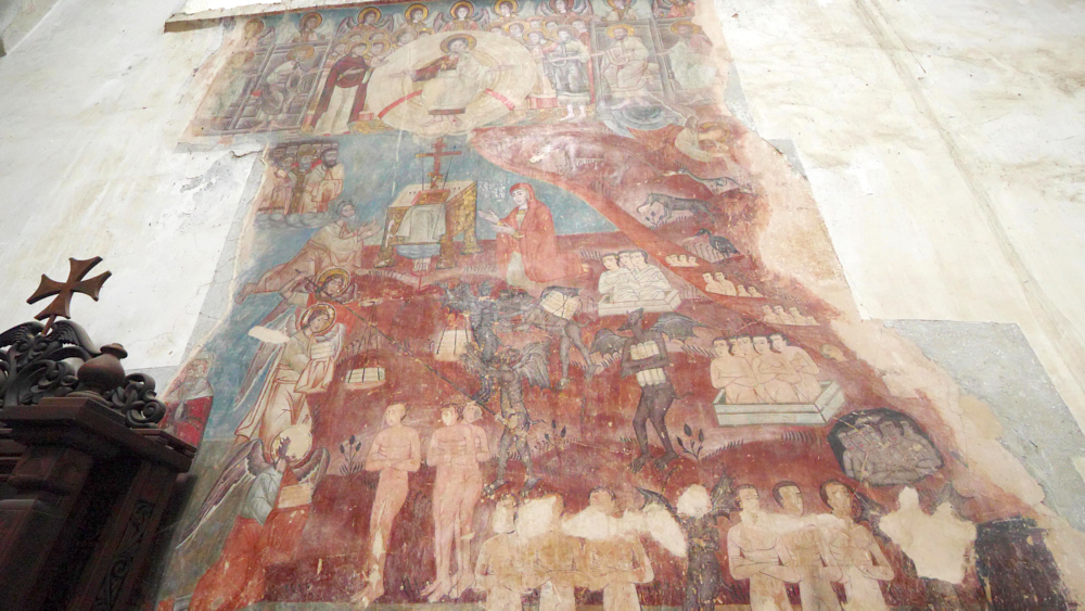 Los frescos de Ananuri