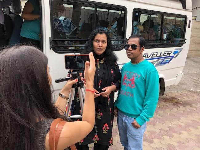 Blogger de viajes indio