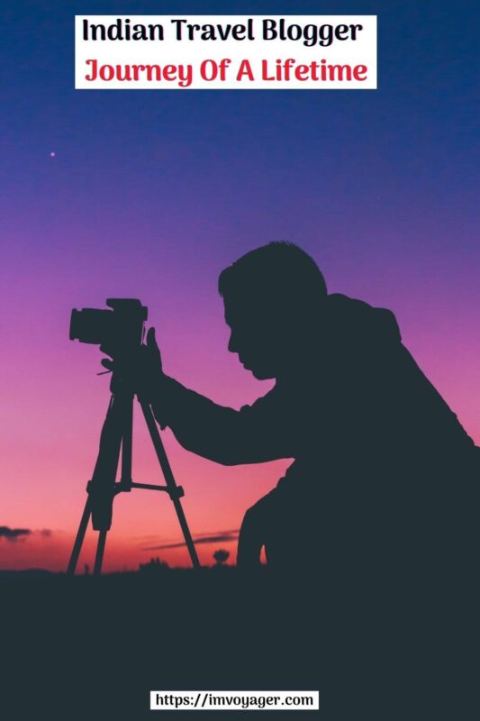 Blogger de viajes indio: el viaje de su vida