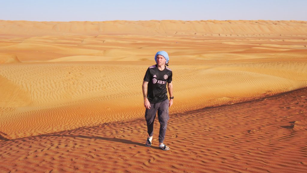 Explorando las arenas de Wahiba