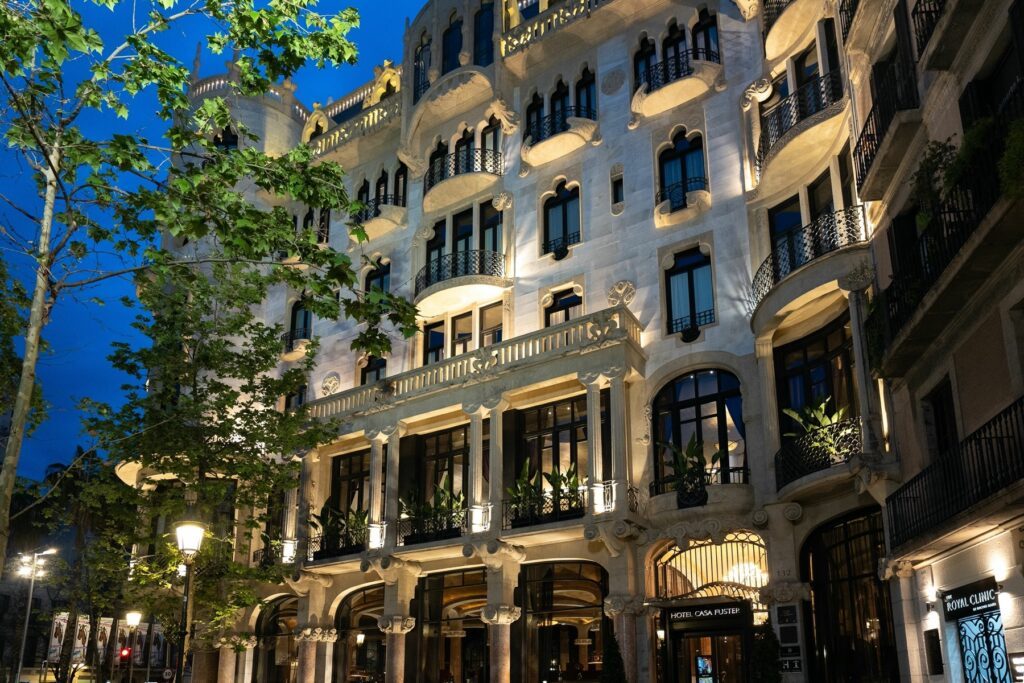 El hotel de lujo Casa Fuster en Barcelona