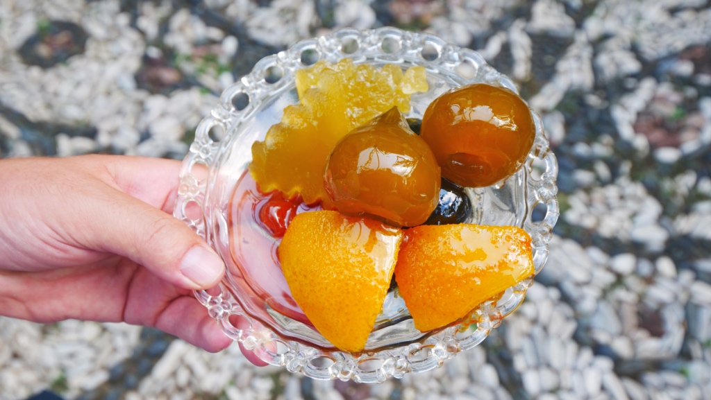 Gliko, una conserva de frutas que es una especialidad en Përmet, Albania |  David ha estado aquí