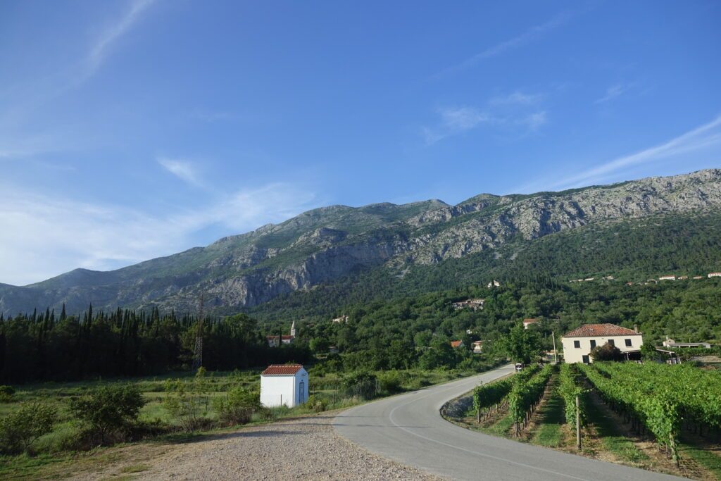 El valle de Konavle autour de Dubrovnik