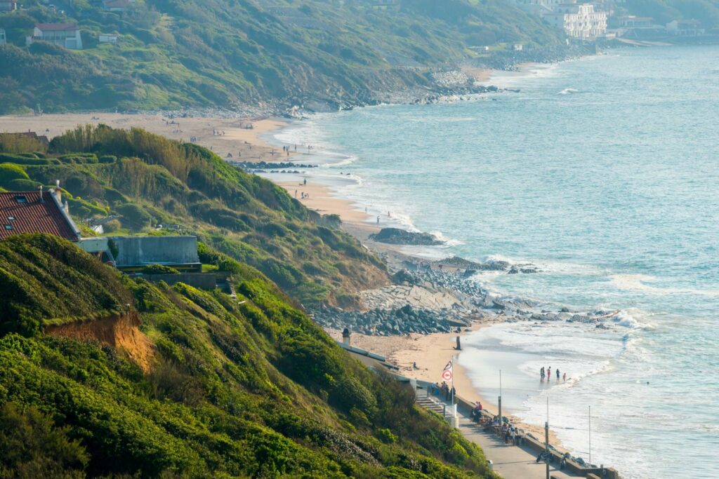 Las playas de Bidart autour de Biarritz
